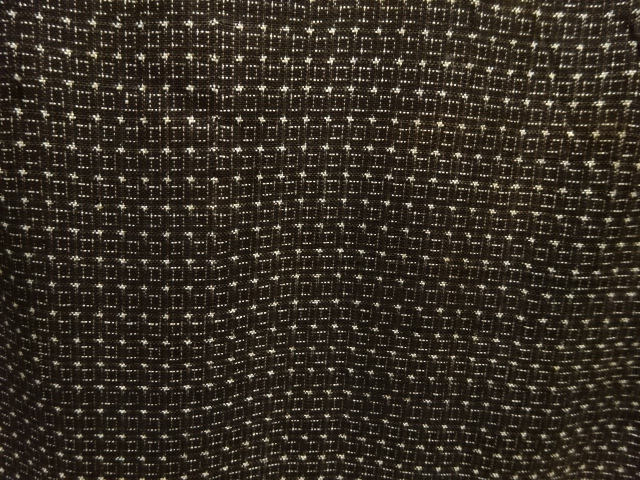 JAPANESE KIMONO / ANTIQUE MENS ENSEMBLE KIMONO / SILK / DORO OSHIMA TSUMUGI